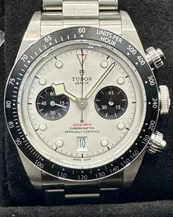 2024 Tudor Black Bay Chrono "Panda" 41MM White Dial Steel Bracelet (79360N)