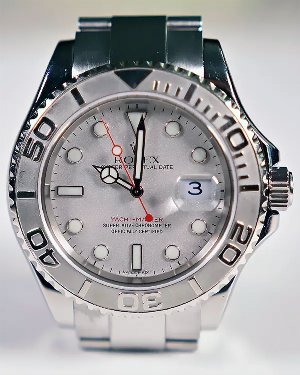 Rolex Yacht-Master 29x40MM Silver Dial Oyster Bracelet (169622 / 166222)