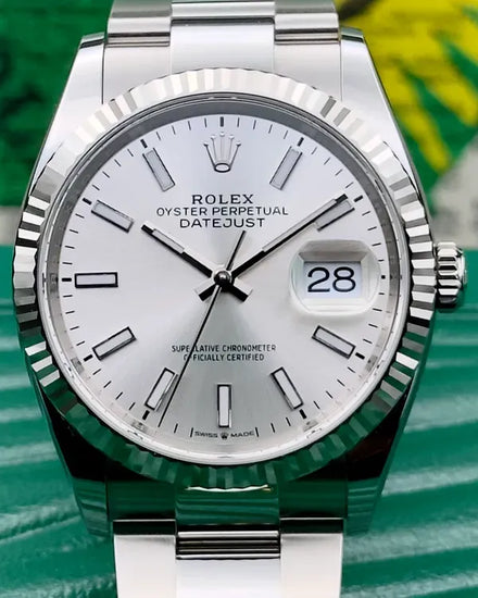 2024 Rolex Datejust 36MM Silver Dial Oyster Bracelet (126234)