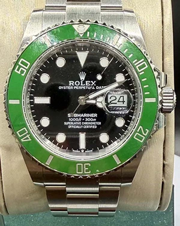 2024 Rolex Submariner Date "Starbucks" 41MM Black Dial Oyster Bracelet (126610LV)