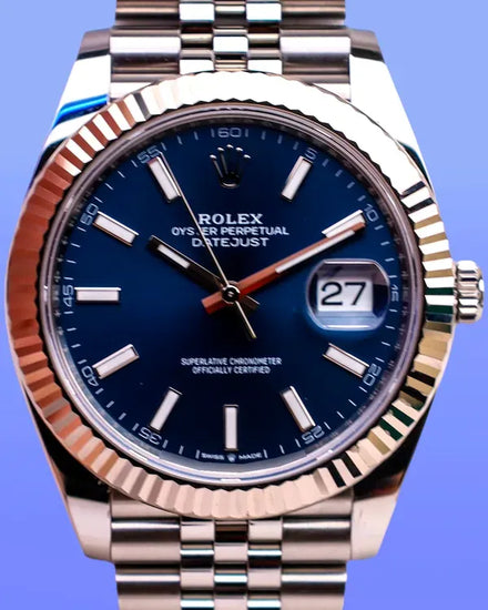 2025 Rolex Datejust 41MM Blue Dial Jubilee Bracelet (126334)