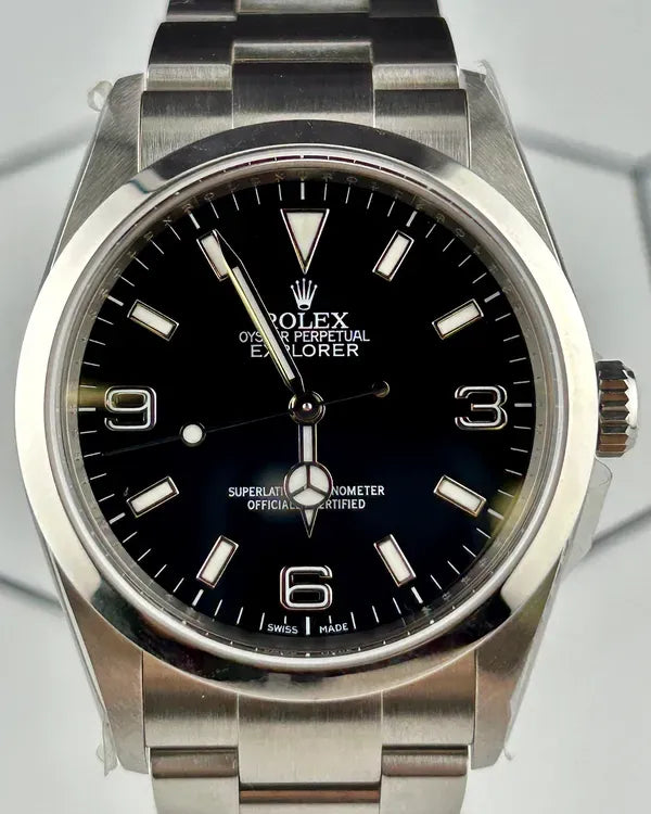 2008 Rolex Explorer 36MM Black Dial Oyster Bracelet (114270)