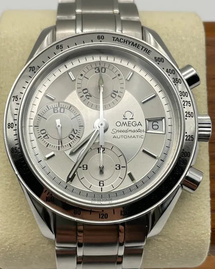 Omega Speedmaster Date 39MM Silver Dial Steel Bracelet (3513.30.00)