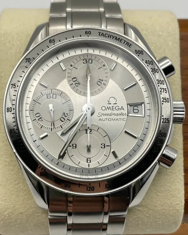Omega Speedmaster Date 39MM Silver Dial Steel Bracelet (3513.30.00)