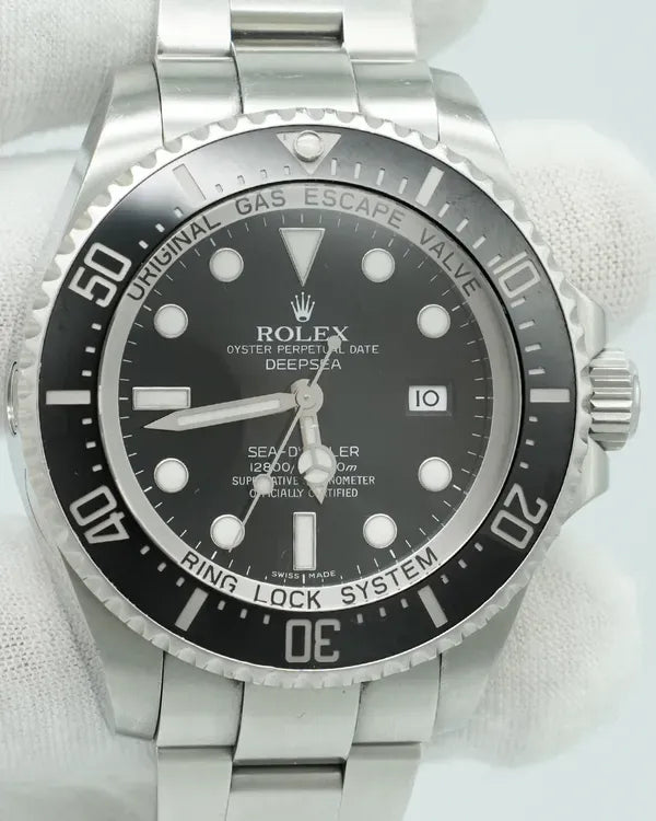 2008 Rolex Sea-Dweller Deepsea 44MM Black Dial Oyster Bracelet (116660)