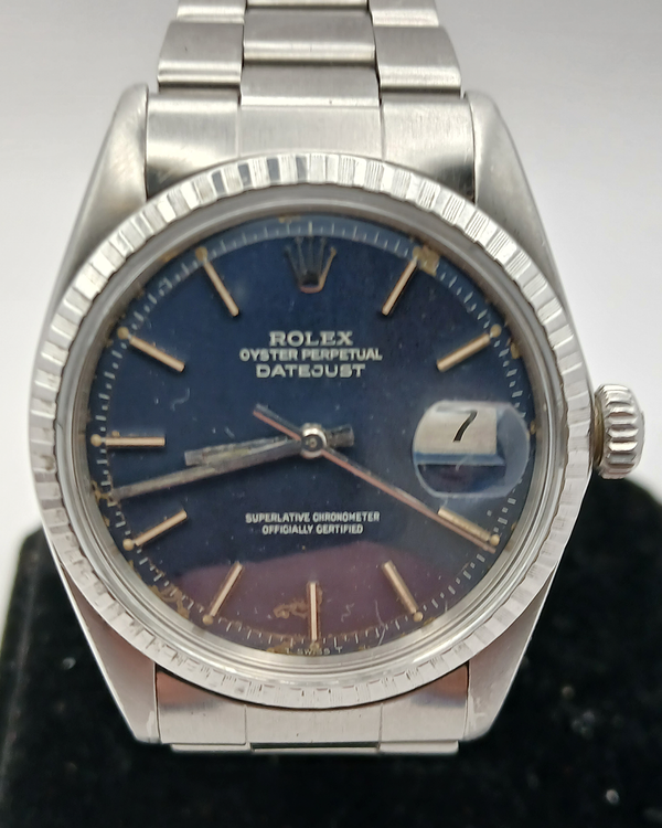 Rolex Datejust 36MM Blue Dial Oyster Bracelet (1603)