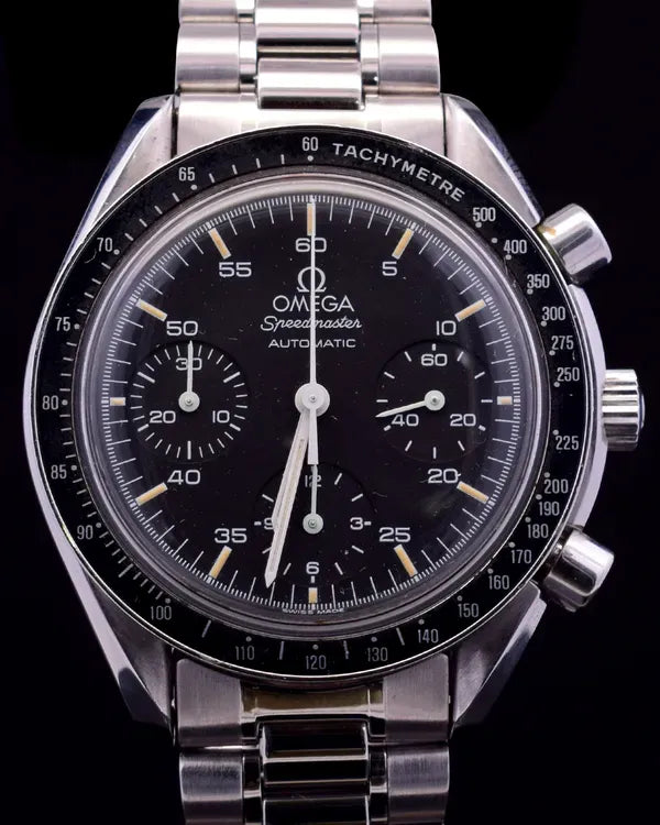 Omega Speedmaster Reduced 39MM Black Dial Steel Bracelet (3510.50.00)