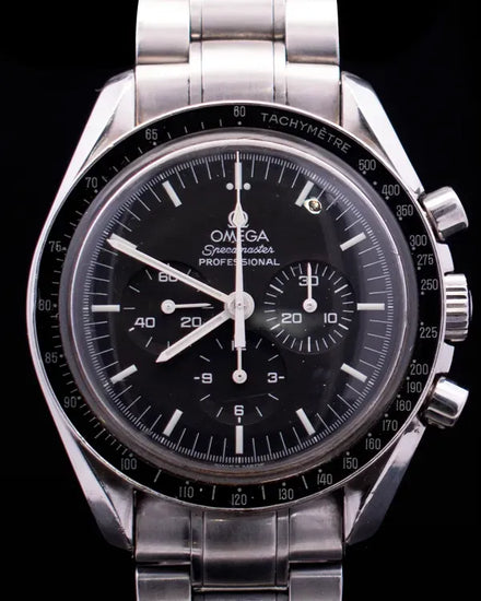 Omega Speedmaster Professional Moonwatch 42MM Black Dial Steel Bracelet (3572.50.00)
