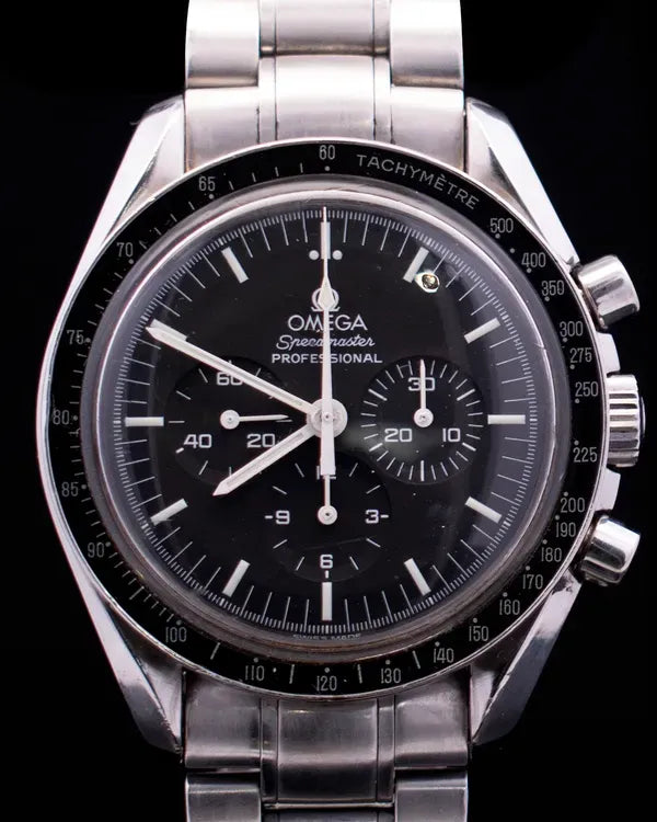 Omega Speedmaster Professional Moonwatch 42MM Black Dial Steel Bracelet (3573.50.00)