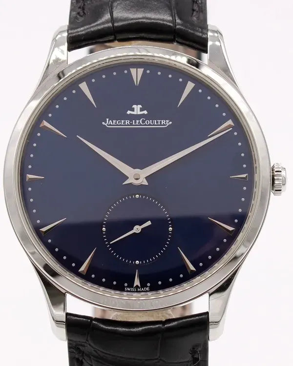 Jaeger-LeCoultre Master Ultra Thin 40MM Blue Dial Leather Strap (Q1358480)