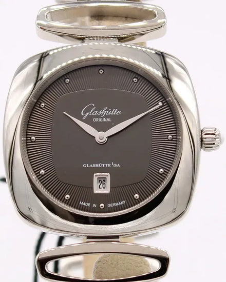 2025 Glashütte Original Pavonina 31MM Quartz Grey Dial Steel Bracelet (1-03-01-14-02-14)
