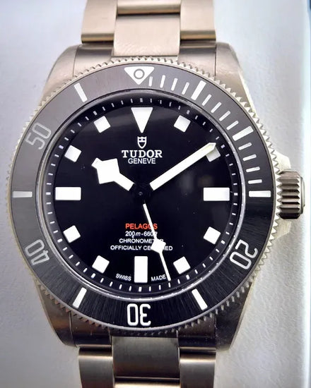 2024 Tudor Pelagos 39MM Black Dial Titanium Bracelet (25407N)