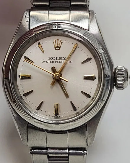 1969 Rolex Oyster Perpetual Lady Date 24MM Silver Dial Oyster Bracelet (6623)