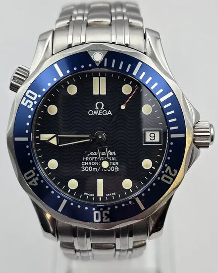 1999 Omega Seamaster Diver 300M 36MM Blue Dial Steel Bracelet (2551.80.00)