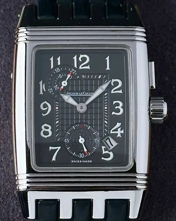 Jaeger-LeCoultre Reverso Duoface Gran Sport 28MM Multiple Dial Rubber Strap (295.8.51)