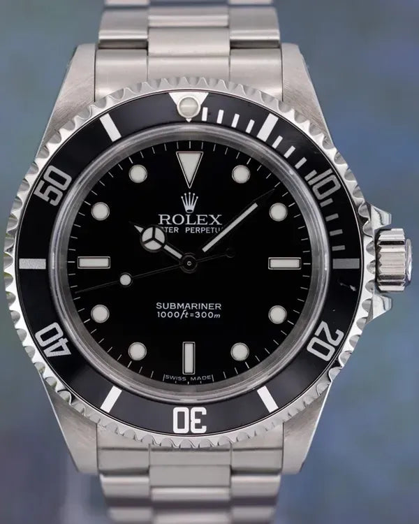 2004 Rolex Submariner No-Date 40MM Black Dial Oyster Bracelet (14060M)