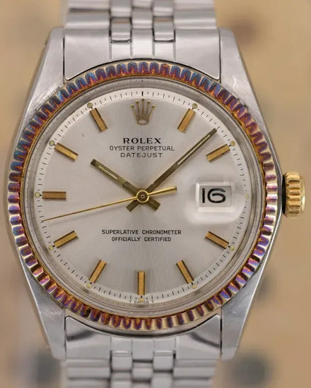 1973 (3.2 Mil. Serial) Rolex Datejust 36MM Silver Dial Jubilee Bracelet (1601)