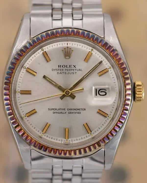 1973 (3.2 Mil. Serial) Rolex Datejust 36MM Silver Dial Jubilee Bracelet (1601)