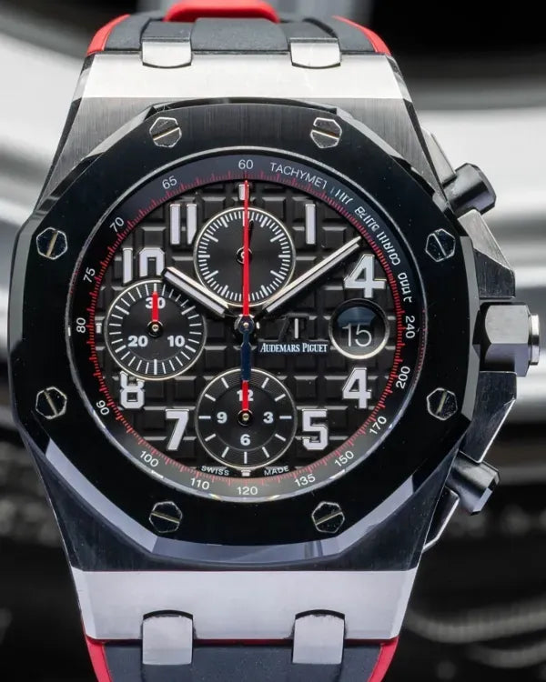2019 Audemars Piguet Royal Oak Offshore "Dark Knight" 42MM Black Dial Rubber Strap (26470SO.OO.A002CA.01)