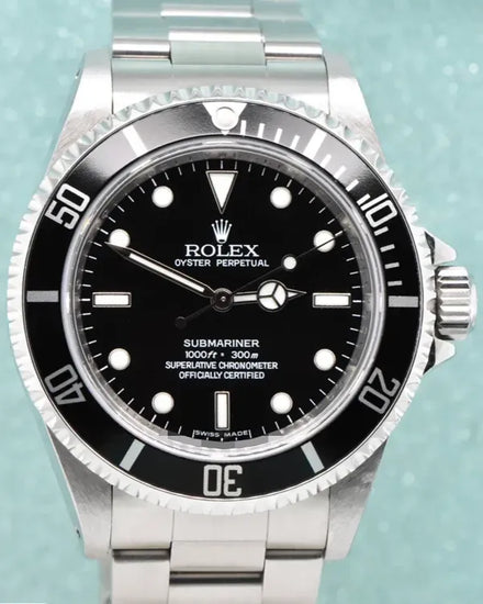 2008 Rolex Submariner No-Date 40MM Black Dial Oyster Bracelet (14060)