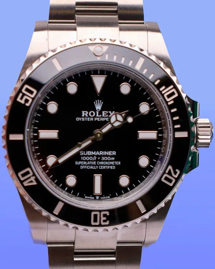 2025 Rolex Submariner No-Date 41MM Black Dial Oyster Bracelet (124060)