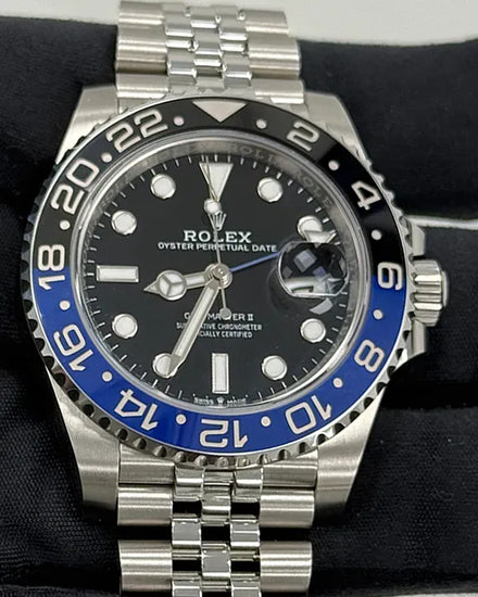 2025 Rolex GMT-Master II "Batgirl" 40MM Black Dial Jubilee Bracelet (126710BLNR)