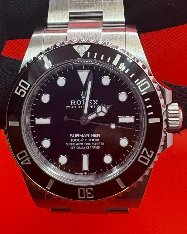 2025 Rolex Submariner No-Date 41MM Black Dial Oyster Bracelet (124060)