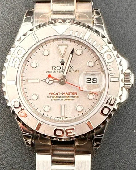 2012 Rolex Yacht-Master 29MM Silver Dial Oyster Bracelet (169622)