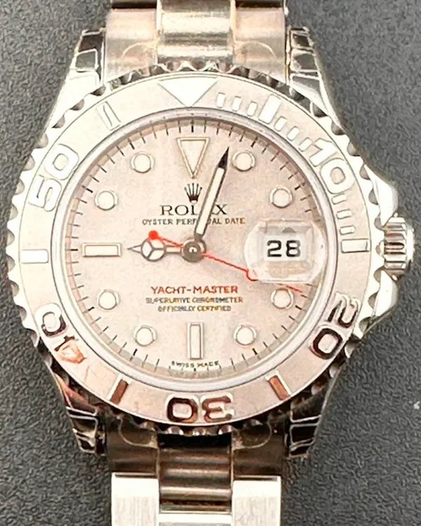 2012 Rolex Yacht-Master 29MM Silver Dial Oyster Bracelet (169622)
