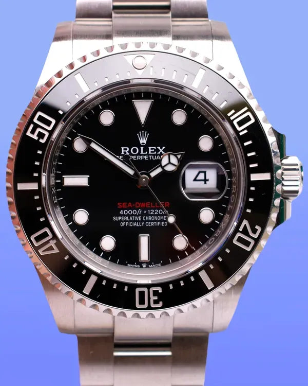 2025 Rolex Sea-Dweller 43MM Black Dial Oyster Bracelet (126600)