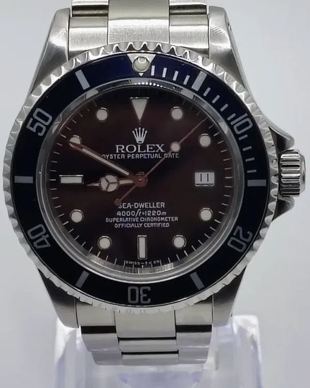 Rolex Sea-Dweller 4000 40MM Black Dial Oyster Bracelet (16600)