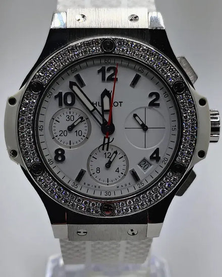 Hublot Big Bang 44MM White Dial Rubber Strap (301.SE.230.RW.114)