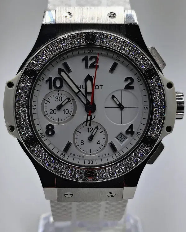 Hublot Big Bang 44MM White Dial Rubber Strap (301.SE.230.RW.114)