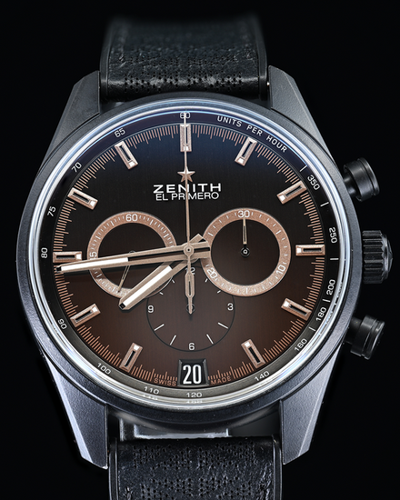 2018 Zenith El Primero Chronomaster "Range Rover" L.E. 42MM Grey Dial Rubber Strap (24.2042.400/27.R799)