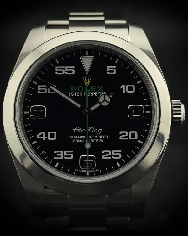 2020 Rolex Air-King 40MM Black Dial Oyster Bracelet (116900)