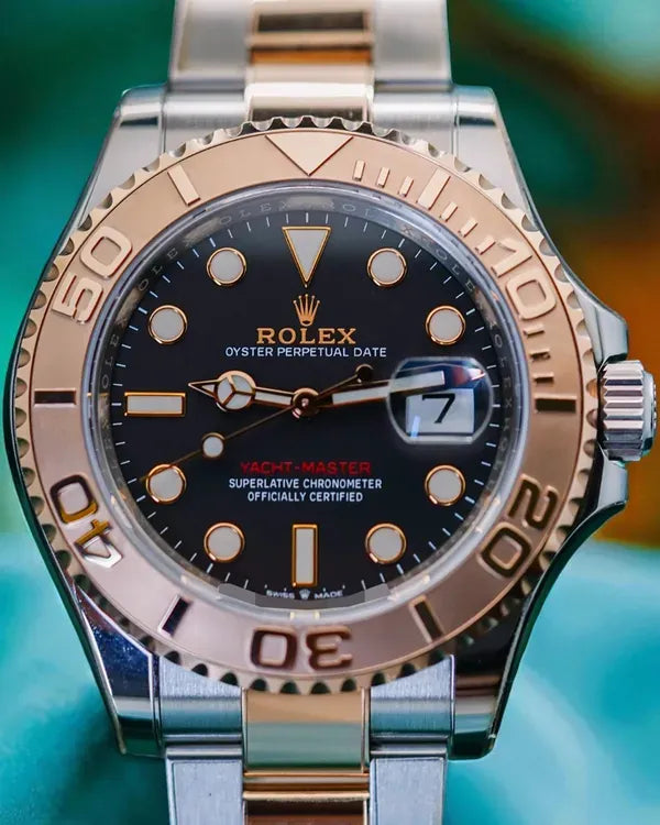 2020 Rolex Yacht-Master 40MM Black Dial Two-Tone Oyster Bracelet (126621)