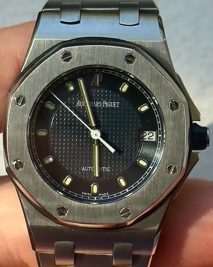1996 Audemars Piguet Royal Oak Offshore Lady 30MM Blue Dial Steel Bracelet (79290ST)