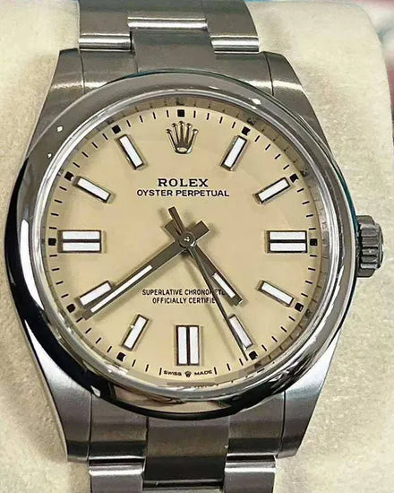 2025 Rolex Oyster Perpetual 36MM Yellow Dial Oyster Bracelet (126000)