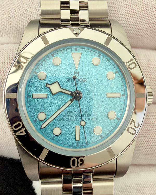 2025 Tudor Black Bay 54 "Lagoon Blue" 37MM Blue Dial Steel Bracelet (79000)