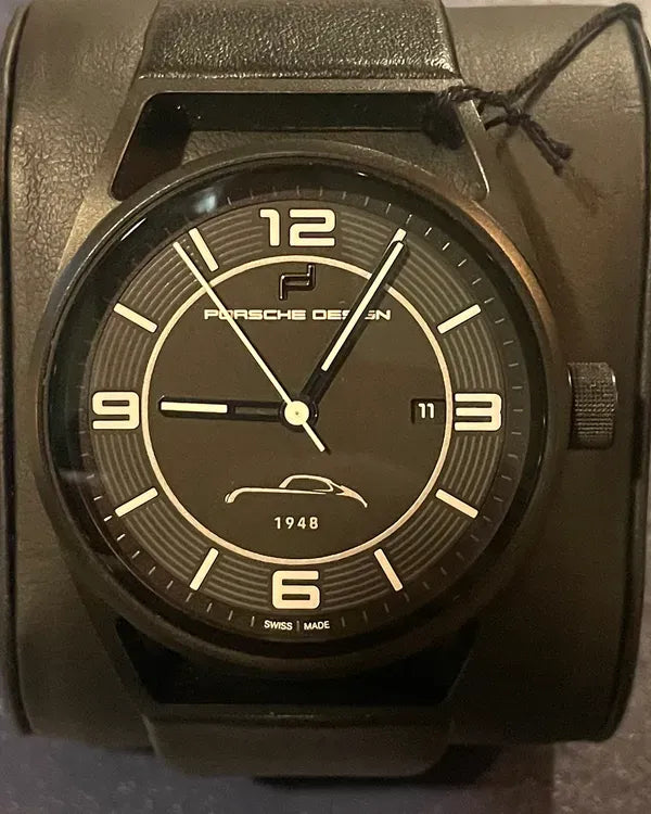 Porsche Design 1919 Datetimer 70 Years L.E. 42MM Black Dial Leather Strap (6020.3.02.303.07.2)