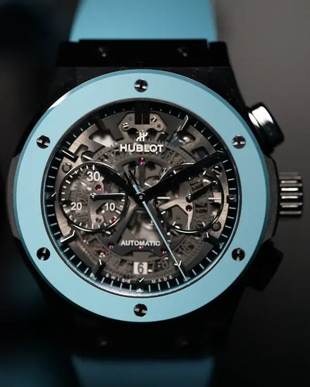 2022 Hublot Classic Fusion Aerofusion 45MM Skeleton Dial Rubber Strap (525.CL.0179.RX.CAP22)