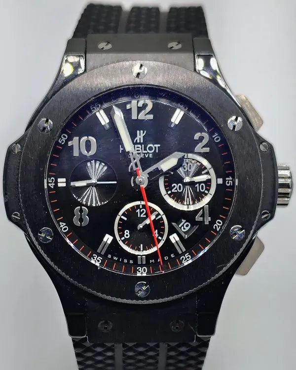 Hublot Big Bang Black Magic 41MM Black Dial Rubber Strap (341.CX.130.RX)
