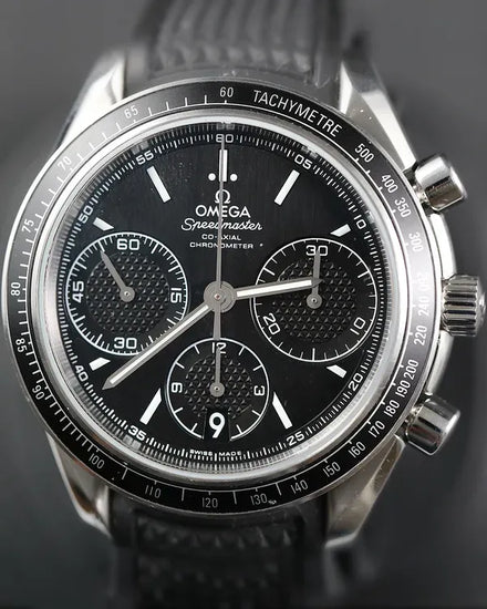 2019 Omega Speedmaster Racing 40MM Black Dial Rubber Strap (326.30.40.50.01.001)