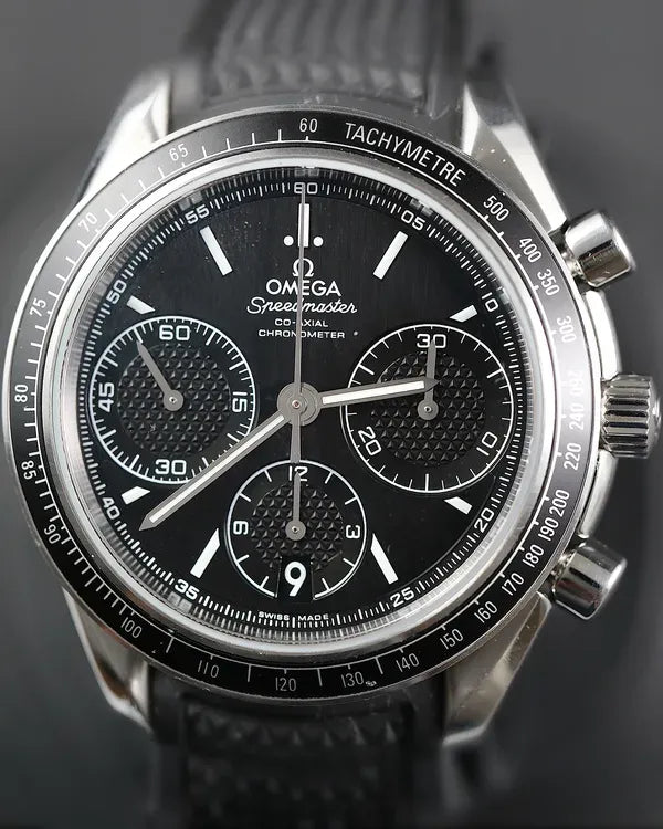 2019 Omega Speedmaster Racing 40MM Black Dial Rubber Strap (326.30.40.50.01.001)