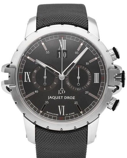 2023 Jaquet Droz Grande Seconde 45MM Grey Dial Textile Strap (J029530541)