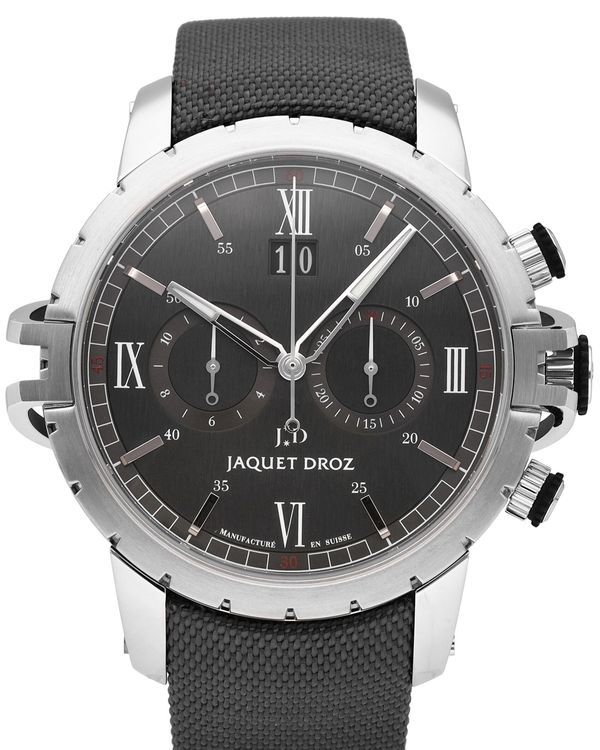 2023 Jaquet Droz Grande Seconde 45MM Grey Dial Textile Strap (J029530541)