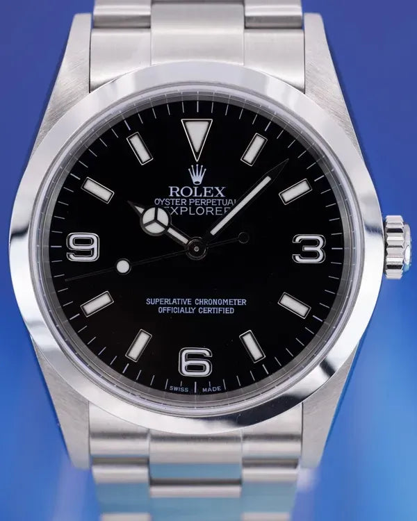 2001 Rolex Explorer 36MM Black Dial Oyster Bracelet (114270)
