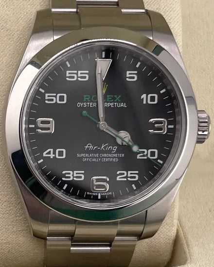 2018 Rolex Air-King 40MM Black Dial Oyster Bracelet (116900)