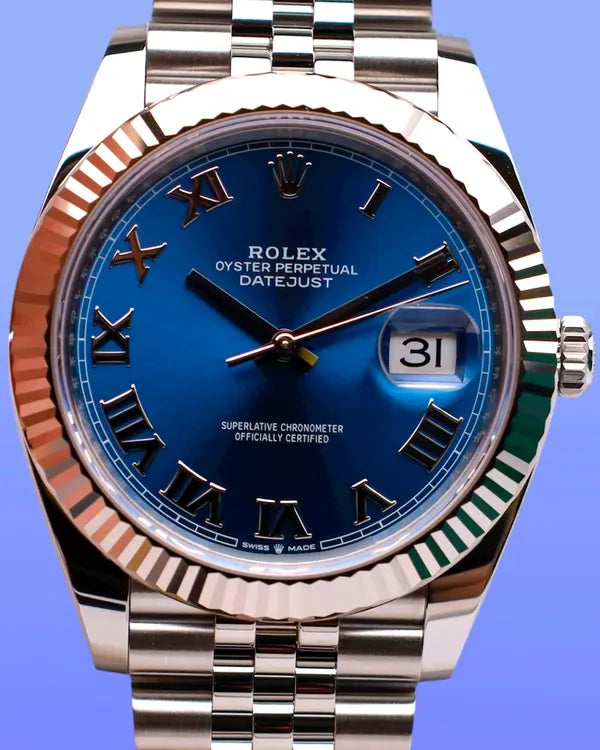2025 Rolex Datejust 41MM Blue Dial Jubilee Bracelet (126334)