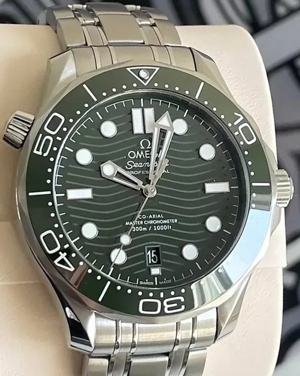 2025 Omega Seamaster 300M 42MM Green Dial Steel Bracelet (210.30.42.20.10.001)